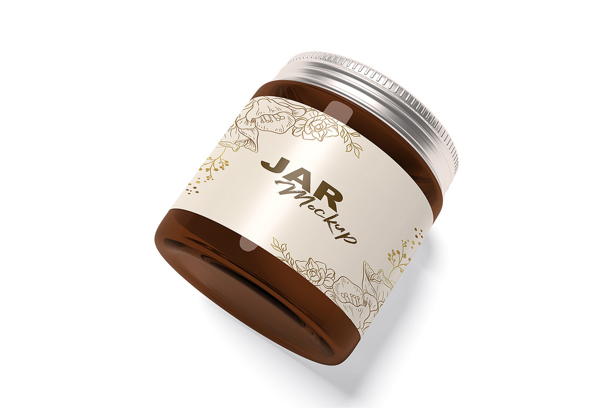 Jar Mockup, a Product Mockup by mockupbuys (Photo 3 of 5)
