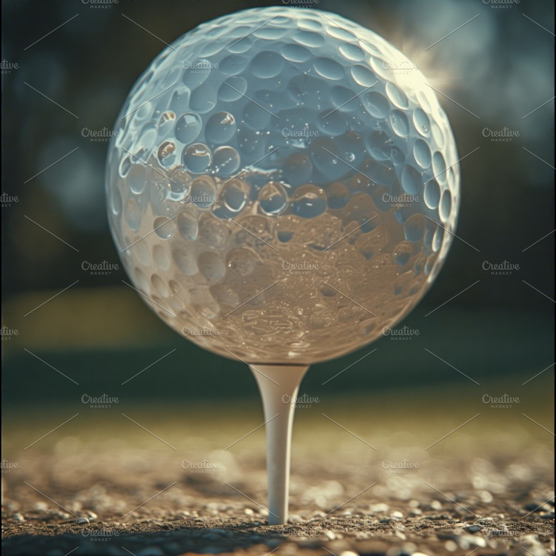 Golf ball stock image, a Photo by ComfortQ