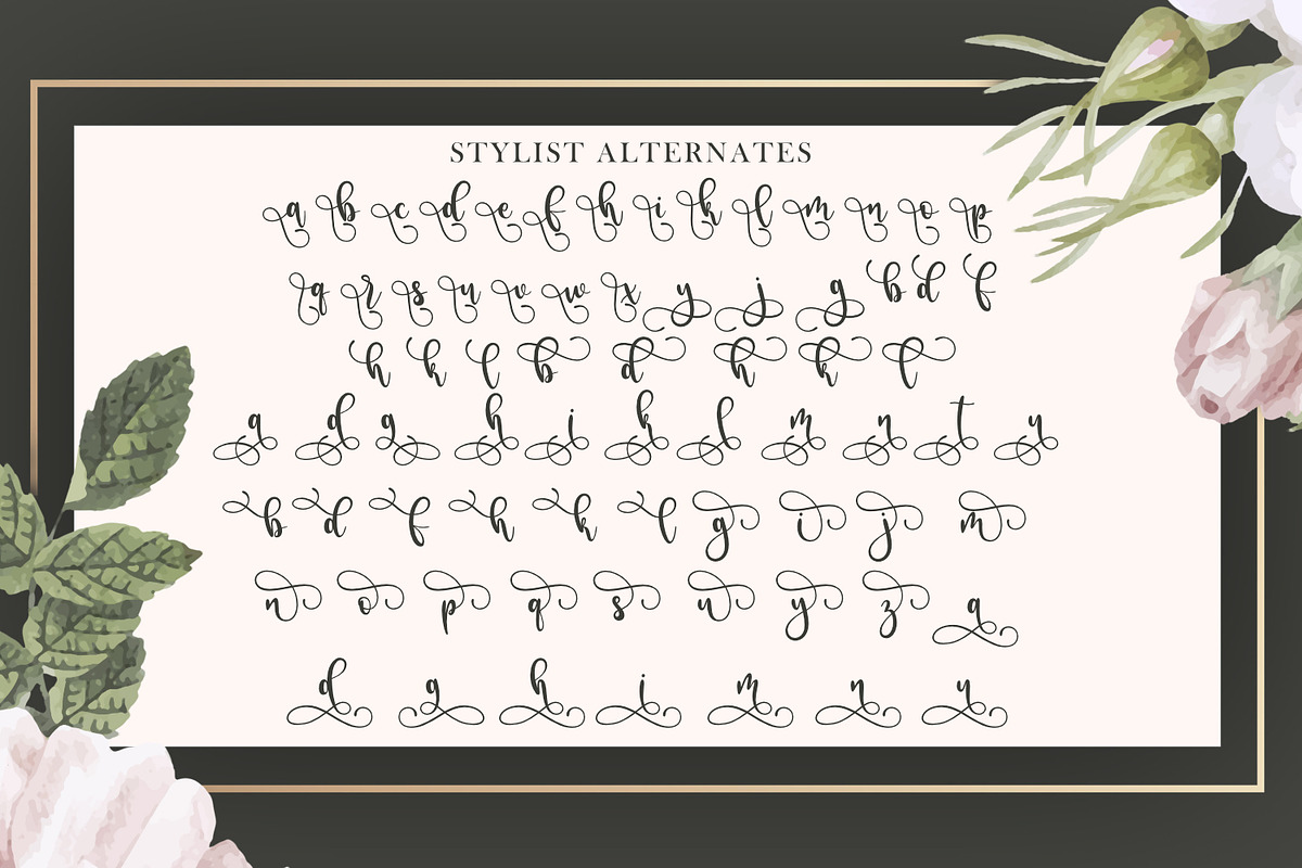Barmukey, a Script Font by Sealoung (Photo 12 of 13)