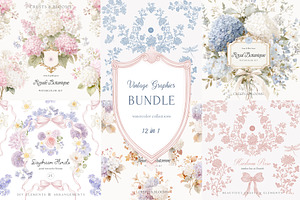 Vintage Floral Bundle