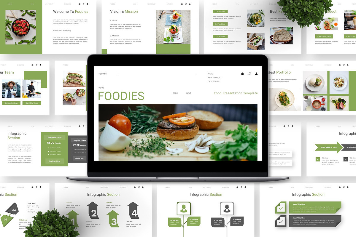 Foodies - Food Powerpoint preview 3
