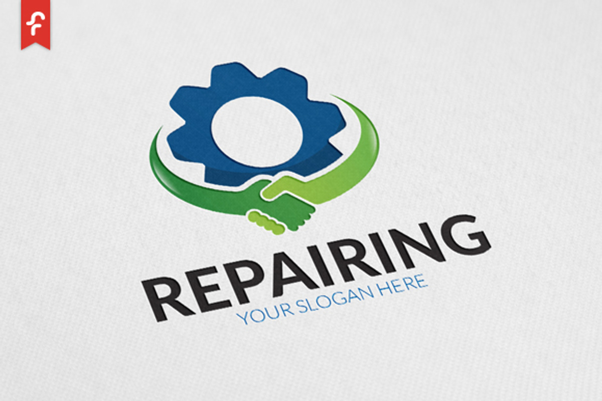 Repairing Logo, a Branding & Logo Template by ft.studio