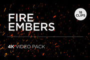 Fire Ember Overlays - Video Pack, a Background Graphic by Enchanted Studios (Thumbnail 1 of 4)