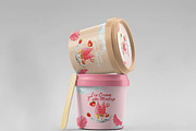 Ice Cream Tube Mockup, a Packaging Mockup by Tokobeta (Thumbnail 4 of 9)