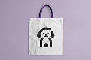 Cute puppy minimal logo, a Branding & Logo Template by Vectorium Studio (Thumbnail 2 of 2)