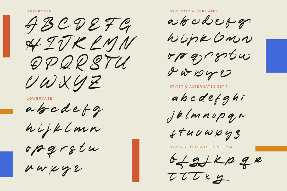 Mister Arigato | A Solid Brush Font, a Script Font by Colllab Studio (Photo 4 of 17)