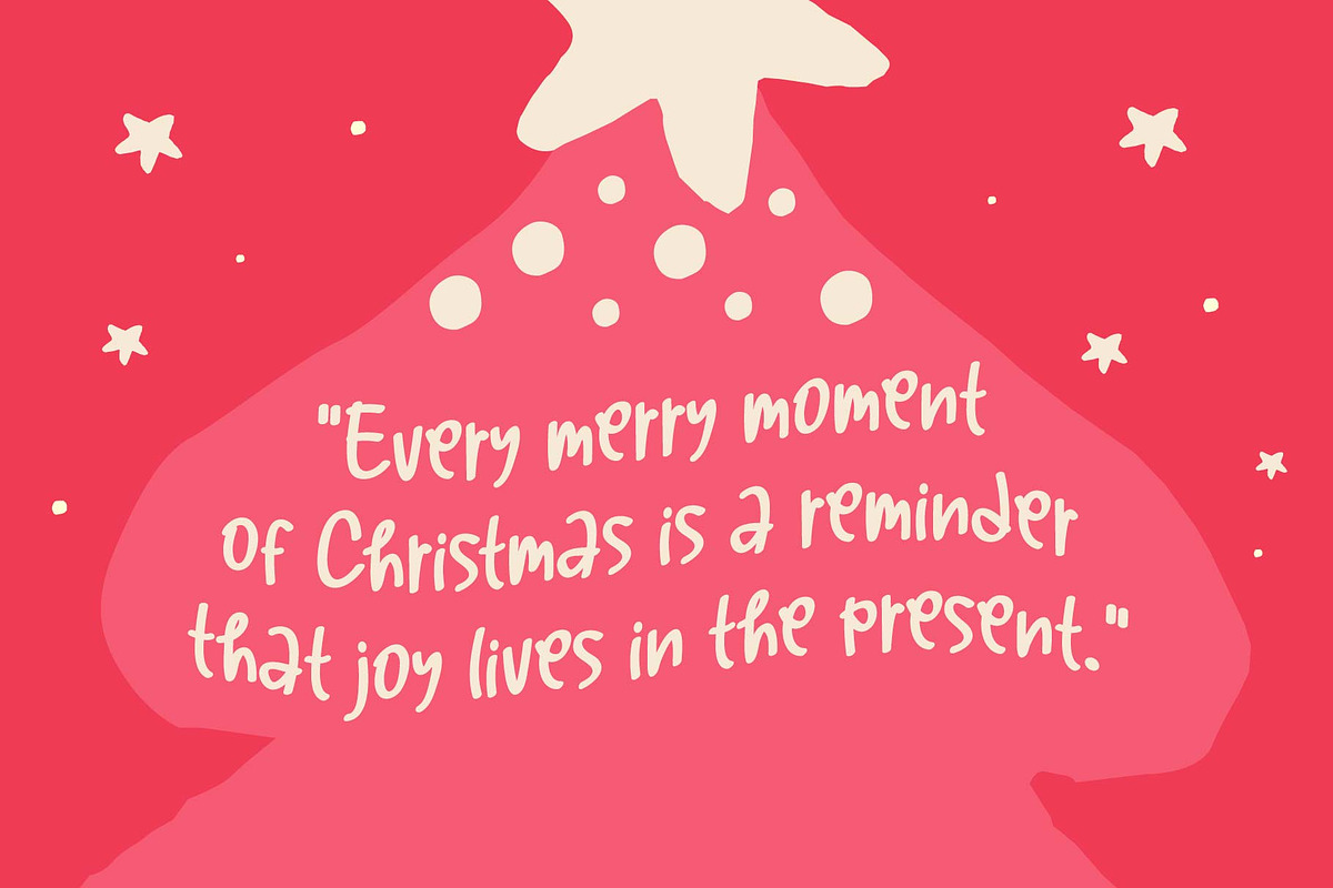 Merry Moments Font, a Handwritten Font by KengGraphic (Photo 2 of 7)