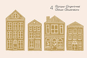 Gingerbread Holiday Illustrations, an Illustration by Abigail Creative (Thumbnail 3 of 7)