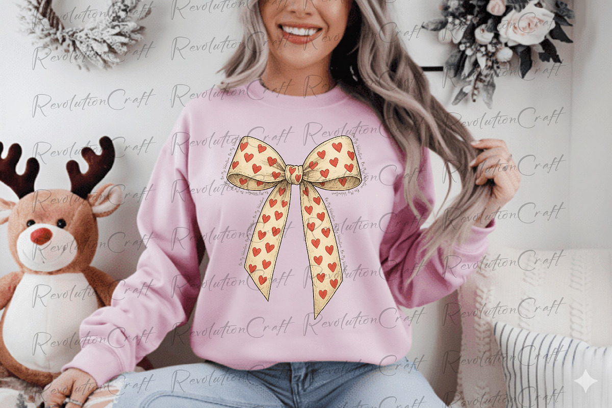 Be My Valentine Coquette Bow Png, an Illustration by OK Design (Photo 3 of 4)