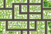 Set of maps of the city, a Background Graphic by AlexZeL (Thumbnail 2 of 5)