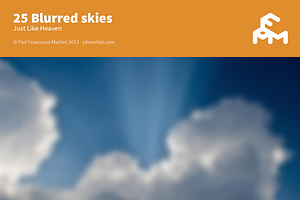 25 Blurred skies