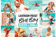 BLUE BAY 4 Lightroom Presets, an Action Add-On by MintAndPepper (Thumbnail 1 of 9)