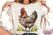 Chicken Sublimation Png, an Illustration by Daily.Designs (Thumbnail 3 of 5)