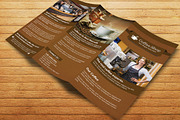 Coffee Shop Restaurant Trifold Broch, a Brochure Template by Creative  designer (Thumbnail 1 of 4)