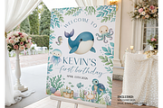 Under The Sea Birthday Welcome Sign, a Templates & Theme by Digital_Mind (Thumbnail 2 of 3)