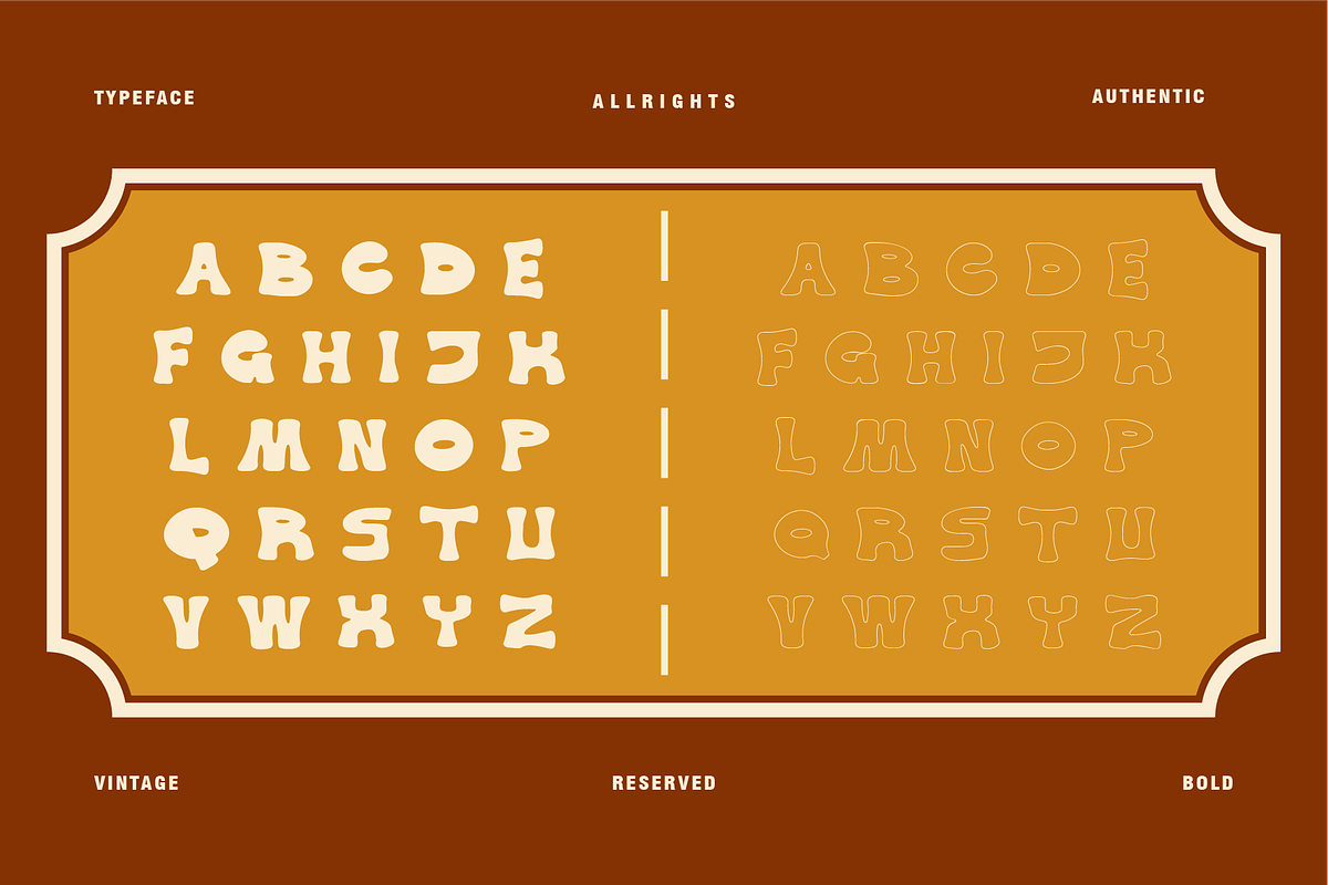 SEYDAN - Retro Display Font, a Font by Rightwheels (Photo 2 of 10)