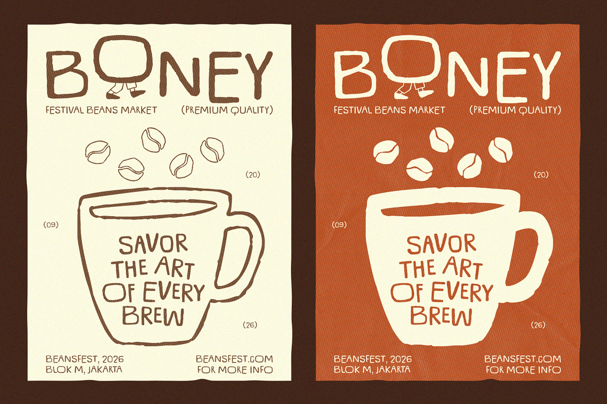 Duzzy – Quirky Display Typeface, a Handwritten Font by shineink.designlab (Photo 2 of 12)