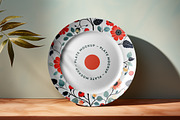 Ceramic Plate Mockup, a Merchandise Mockup by dpi (Thumbnail 9 of 10)