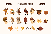 Cozy Whimsical Autumn Doodles, a Seasonal Illustration by Invisual Studio (Thumbnail 3 of 8)