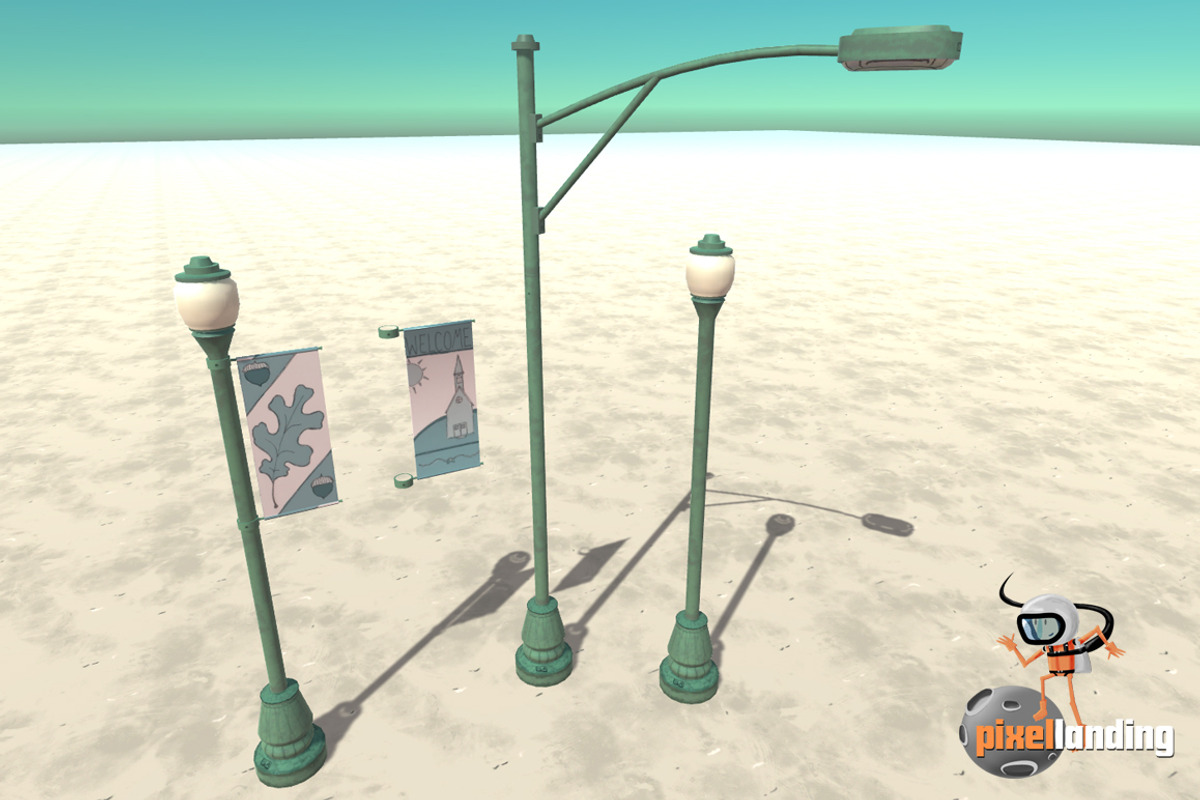 Small Town Main Street:Toon Low Poly, an Environmental 3D Model by Pixel Landing (Photo 8 of 12)