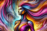 Cosmic Divinity, a Wallpaper Graphic by Reckoning Web (Thumbnail 5 of 5)