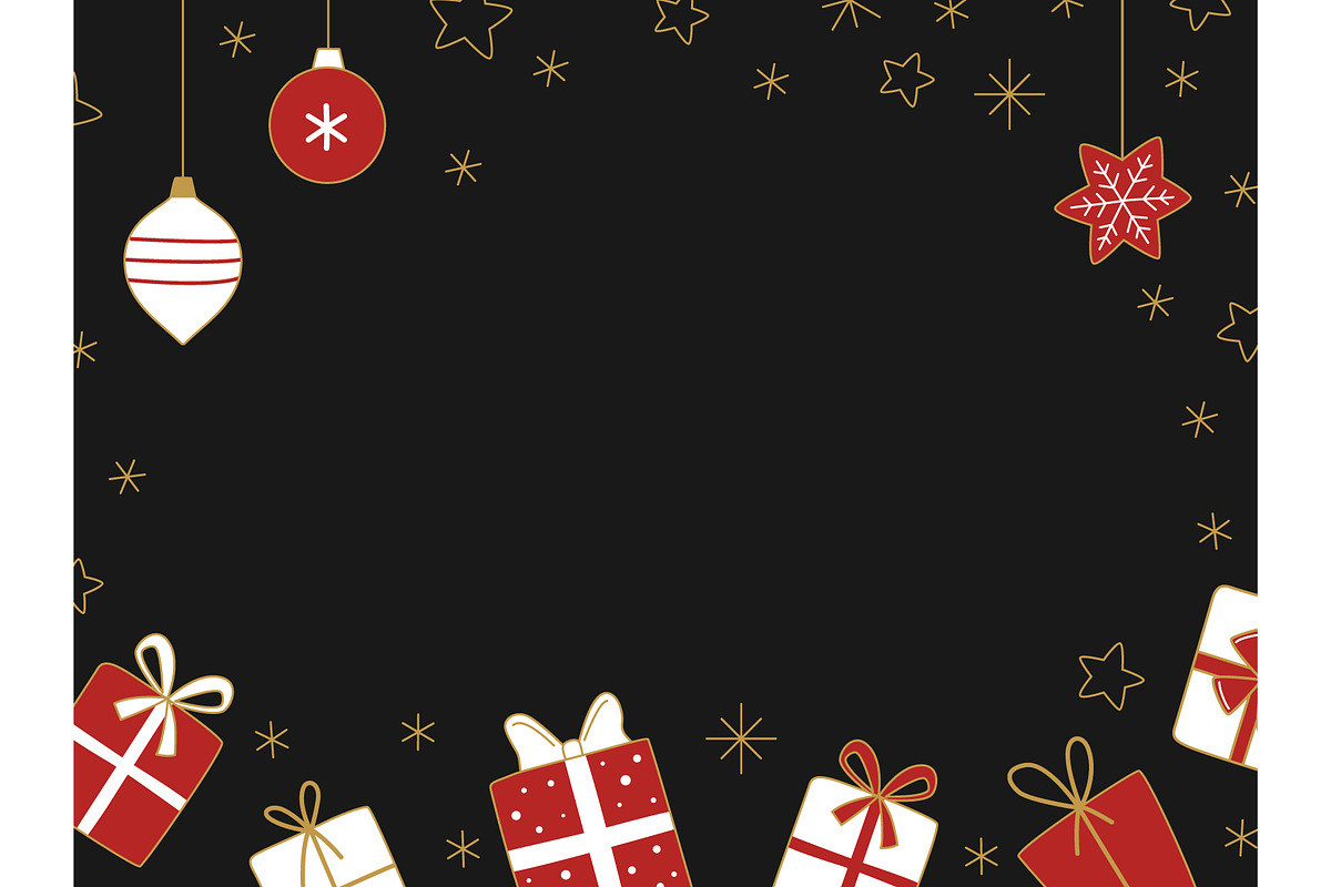 Christmas frames Set, a Background Graphic by Barsuk's Shop (Photo 2 of 12)