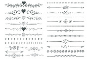 25 Hand drawn vector divider, a Graphic by ladik (Thumbnail 3 of 3)