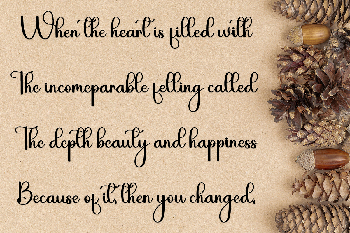 Smothing, a Handwritten Font by InermediaSTUDIO (Photo 7 of 7)