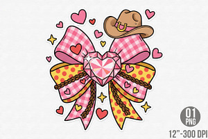 Valentine Bow, Love Bow, Heart Bow,, an Illustration by Designking