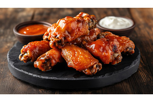 Traditional American food Buffalo, a Food & Drink Photo by Sergey Kotenev