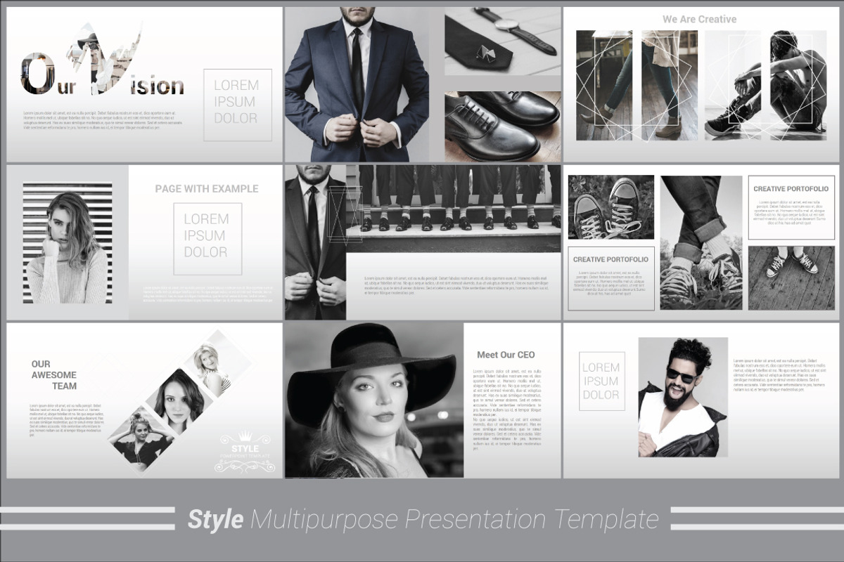 Style Powerpoint Template, a Presentation Template by Presentation Official (Photo 3 of 12)