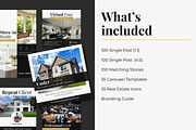 Black Gold Real Estate Instagram Kit, a Social Media Template by Everyday Perfection (Thumbnail 4 of 11)