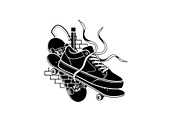 Sneaker Laces Minimal Street Style, a Graphic by Designer_Momina (Thumbnail 9 of 10)