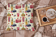 London Seamless Patterns, a Pattern Graphic by MitrushovaArt (Thumbnail 5 of 9)