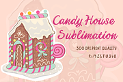 Candy House Isometric Graphic, an Illustration by RimzStudio (Thumbnail 1 of 4)