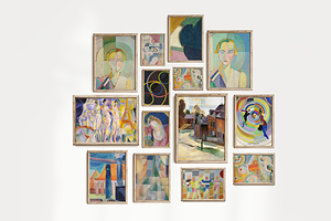 Robert Delaunay - Rare Prints, a Person Illustration by Digital Museum