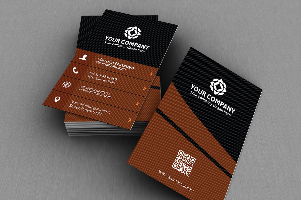 Modern Corporate Business Card Vol 9, a Business Card Template by Canallus
