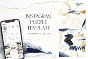 Deep blue watercolor backgrounds, a Texture Graphic by Yuliya Derbisheva (Thumbnail 13 of 14)