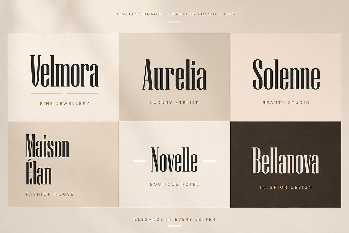 Velmora – Elegant Display Serif Font, a Serif Font by Wow Magic (Photo 4 of 5)
