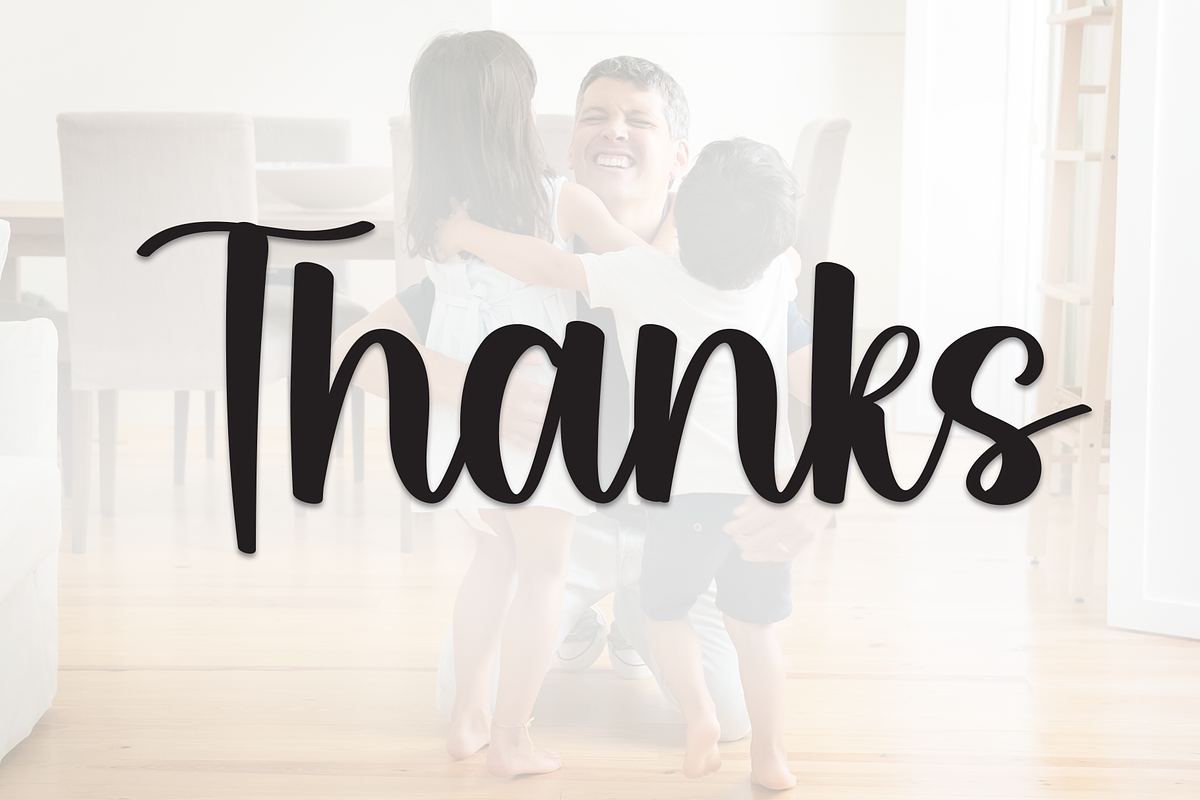 Daddy Monday | Script Font, a Handwritten Font by Scratchones (Photo 9 of 9)