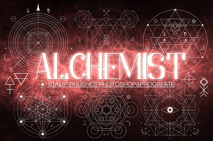 Alchemist Stamp Brushes PS/Procreate