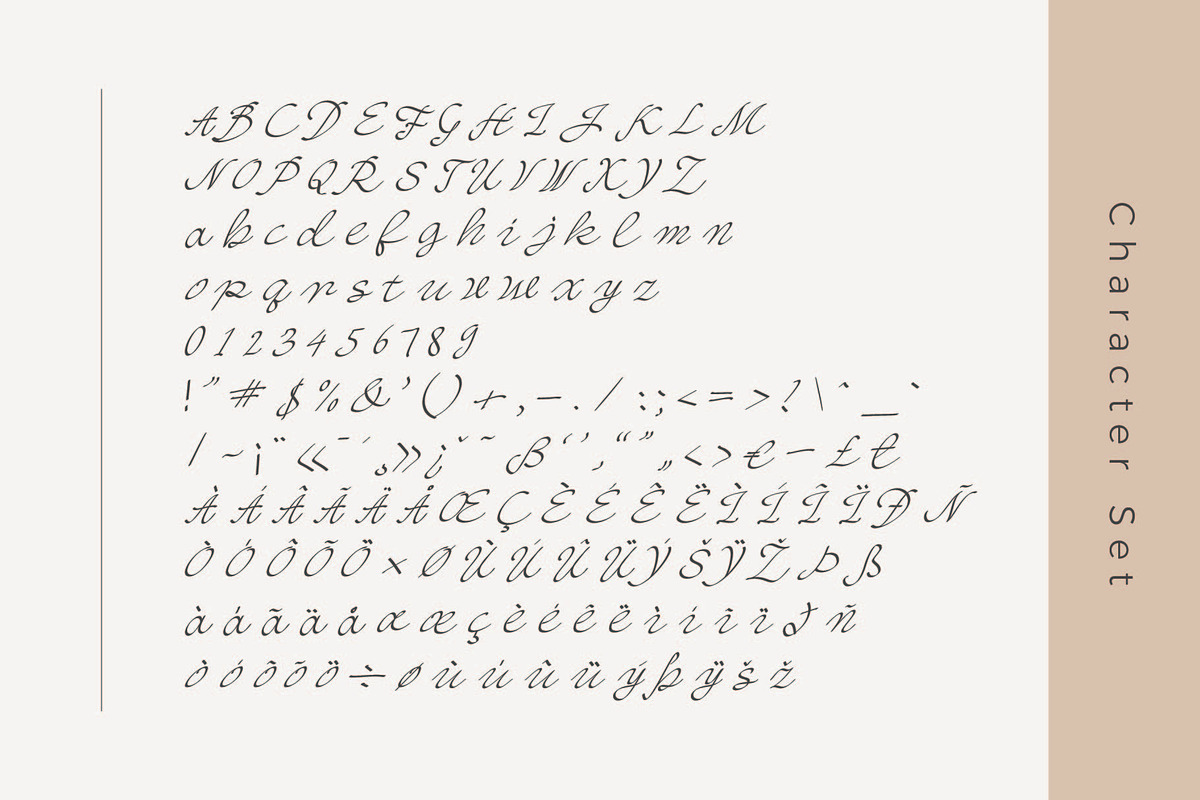 Jailand - Elegant Script Font, a Script Font by Aqeel_Art (Photo 7 of 8)