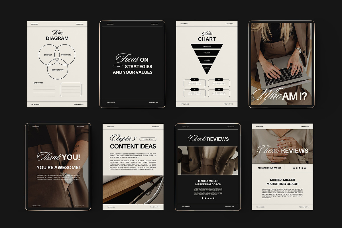 Big Coach Bundle Canva VI, a Marketing Template by Instprofi | Studio Estimo (Photo 7 of 33)