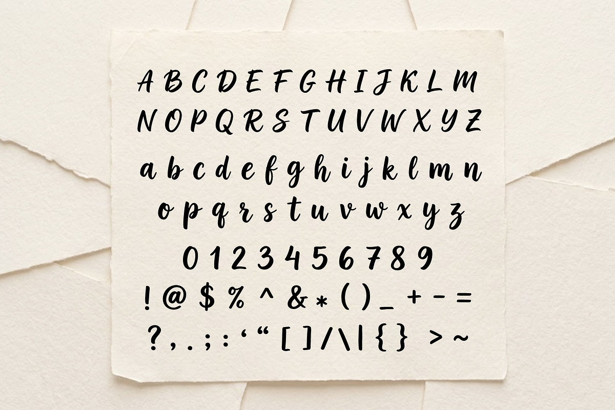 Zelania Aesthetic Script Font, a Script Font by NasirGrfx (Photo 2 of 3)