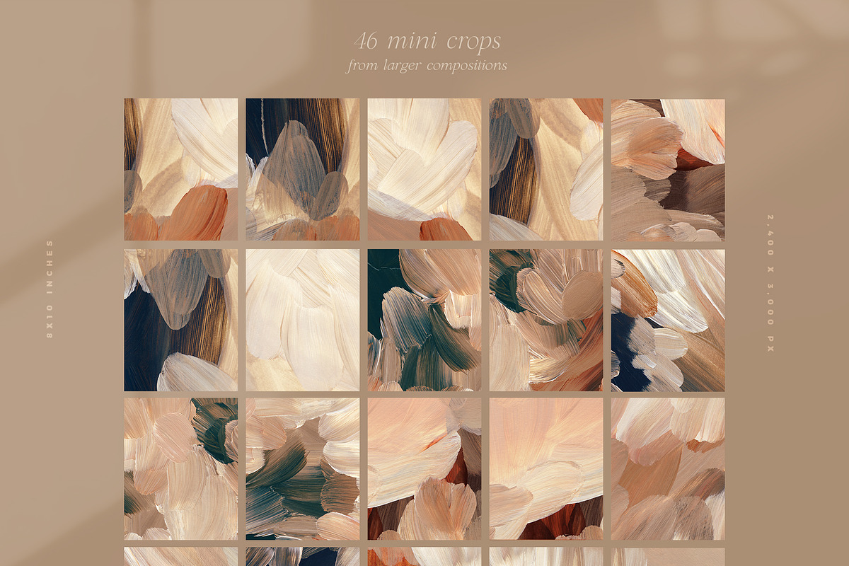 Painted Abstract Backgrounds, a Texture Graphic by Basia Stryjecka (Photo 16 of 17)
