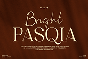 Bright Pasqia - Elegant Font Duo, a Serif Font by Font Liner (Thumbnail 1 of 10)