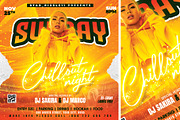 Sunday Chillout Night Event Flyer, a Flyer Template by FlyerPixles(SP11) (Thumbnail 3 of 3)