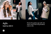Agfa Optima 200 II, a Preset Add-On by colorituals (Thumbnail 1 of 9)