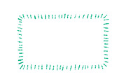 Crayon Chalk Doodle Scalloped Frames, an Object Graphic by Elena Pimukova (Thumbnail 9 of 11)