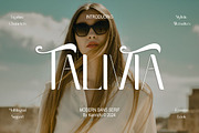 Talivia, a Serif Font by Kenrichi (Thumbnail 1 of 9)